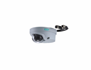 VPort P06-2M28M - EN50155,FHD,H.264/MJPEG IP camera,M12 connector,1 mic built-in,PoE , 2.8mm Lens by MOXA